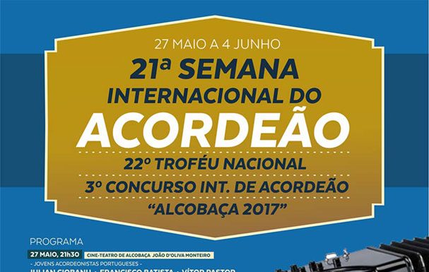 Alcobaça é capital do acordeão