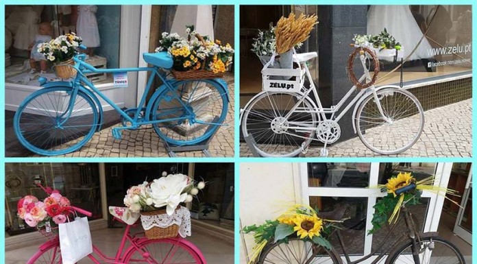 ACCCRO quer chegar às 100 bicicletas floridas notícias das Caldas