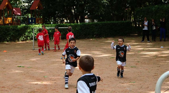 Encontro de futebol de rua juntou 70 crianças no Parque notícias das Caldas