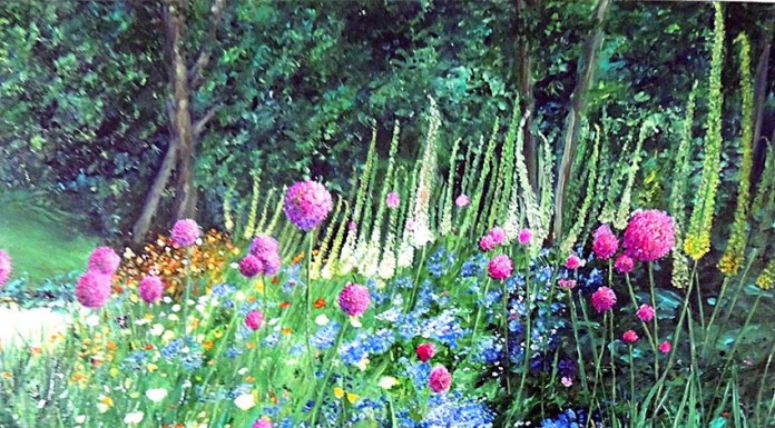 Pinturas de Michelle Boucaumont na Galeria do Pelourinho Notícias das Caldas