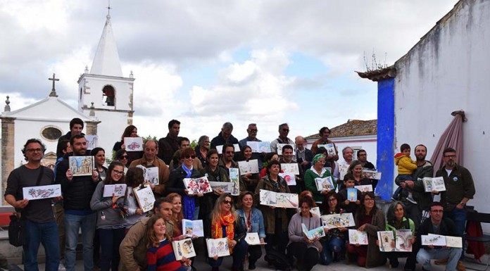 Urban Sketchers conquistaram Óbidos na primeira edição do Latitudes Notícias das Caldas