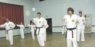 Estágio de Karate Goju Ryu Caldas no Arelho Gazeta das Caldas