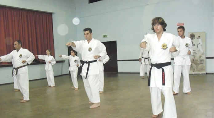 Estágio de Karate Goju Ryu Caldas no Arelho Gazeta das Caldas