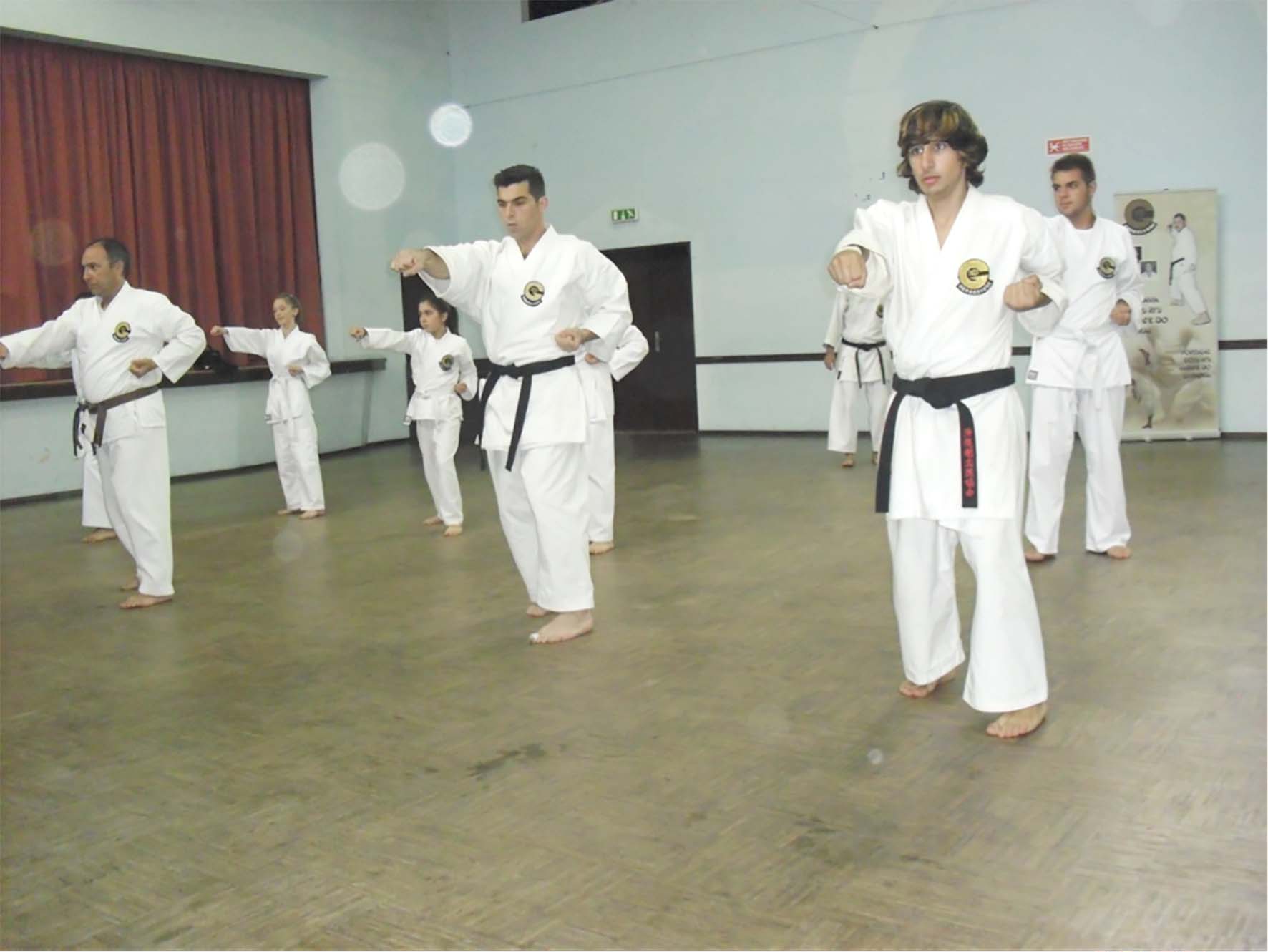 Estágio de Karate Goju Ryu Caldas no Arelho