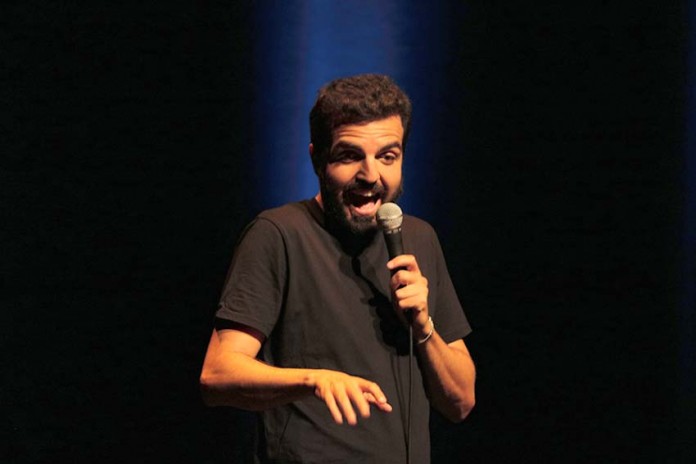 1-IMG_2708 O humorista diz que o público caldense é muito participativo