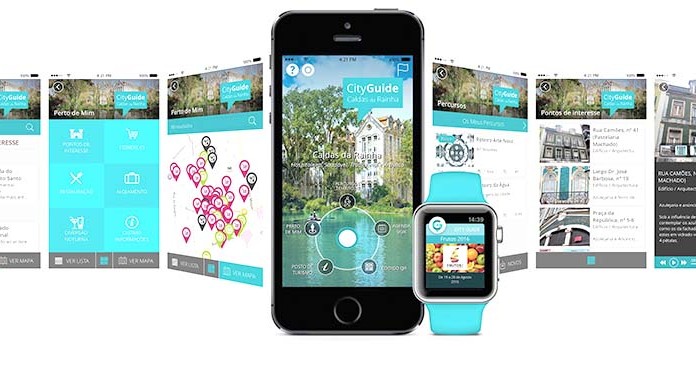 Há cada vez mais gente a utilizar aplicações em telemóveis quando visita Caldas e Óbidos Gazeta das Caldas