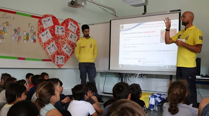 Associação de Nadadores Salvadores sensibilizou crianças para idas à praia notícias das Caldas