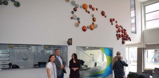 Elsa Rebelo intervém com cerâmica pela terceira vez na Rodoviária Notícias das Caldas