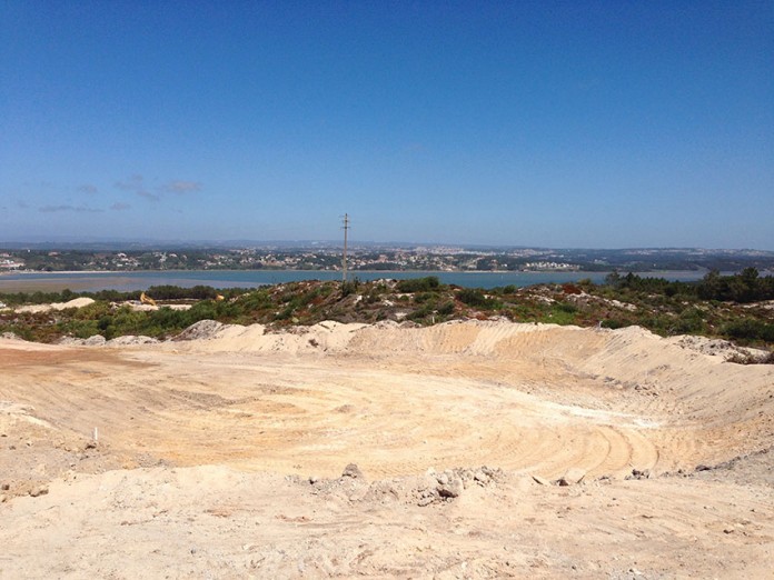 Terraplanagem campo de golfe