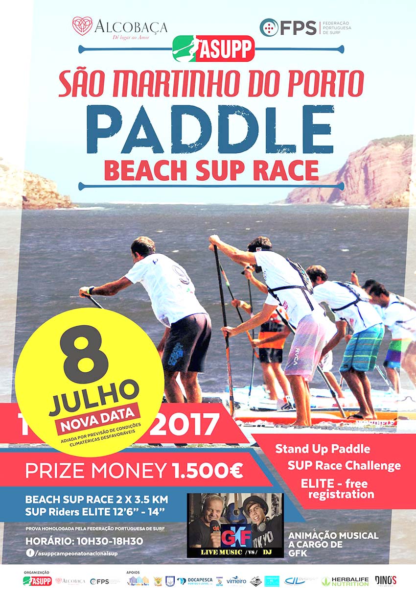 São Martinho do Porto recebe 1ª edição do Beach SUP Race