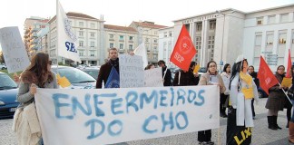 Enfermeiros especialistas do CHO continuam a prestar apenas cuidados gerais