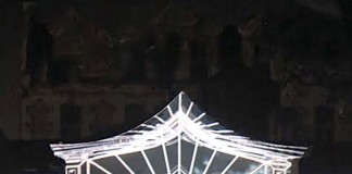 Videomapping no Hospital Termal fechou o festival Amourphous com chave de ouro Gazeta das Caldas