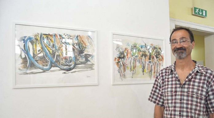Museu do Ciclismo acolhe aguarelas sobre a bicicleta Gazeta das Caldas