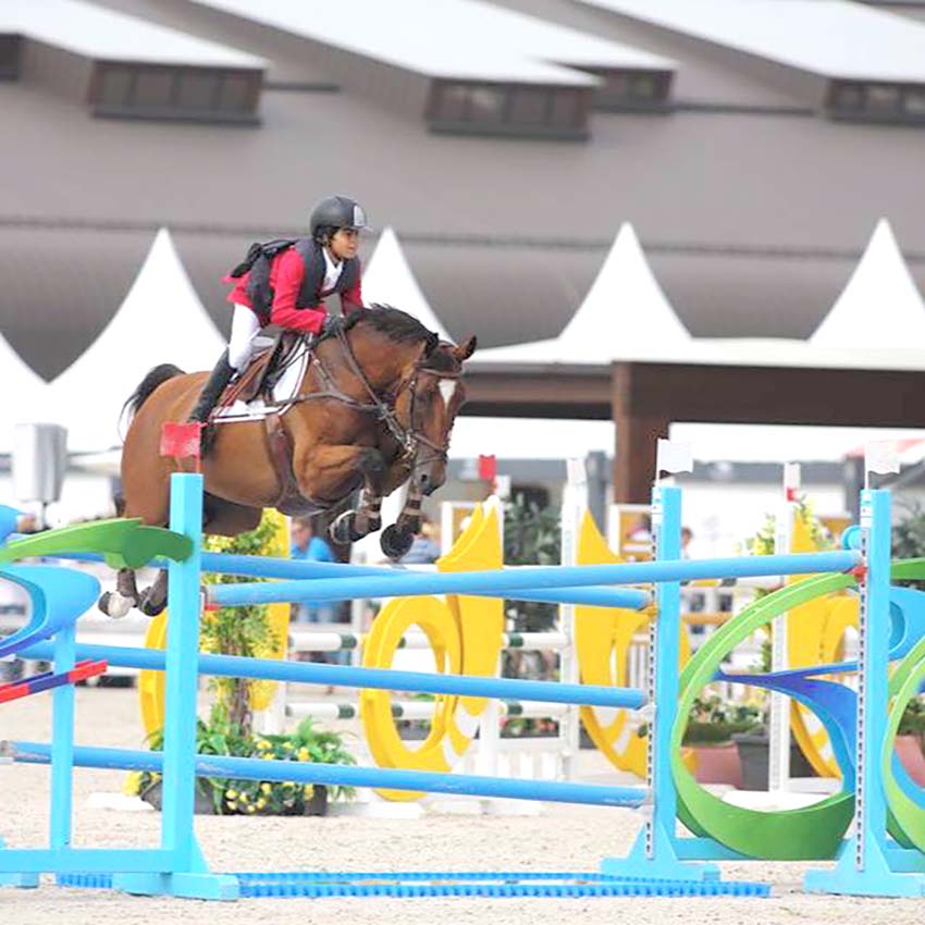 Caldense em destaque no Europeu de Hipismo