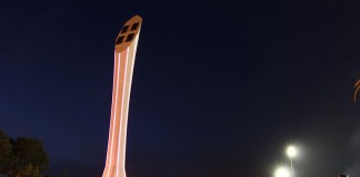 Torre do Abraço Verde é um novo ícone para as Caldas