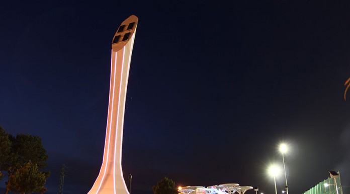 Torre do Abraço Verde é um novo ícone para as Caldas