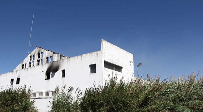OCORRÊNCIAS – Incêndio destrói armazém no concelho de Óbidos