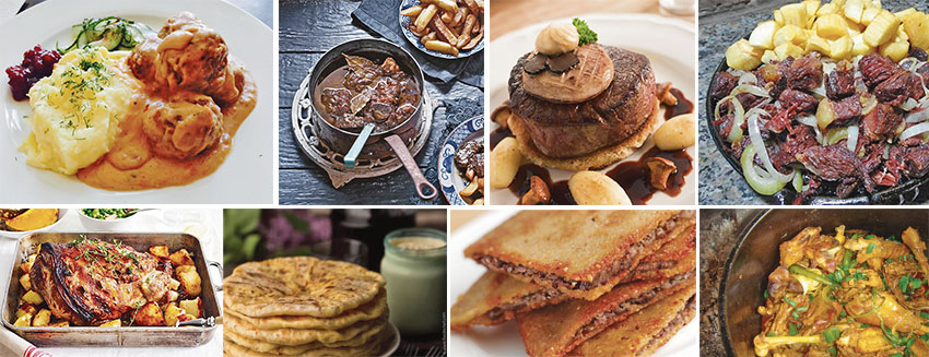 Uma viagem por receitas internacionais