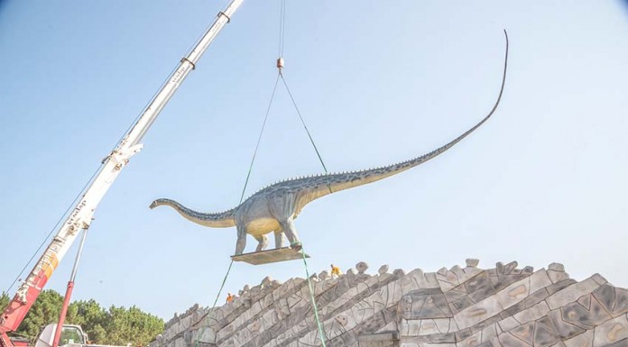 Já chegaram 105 dinossauros ao Parque na Lourinhã