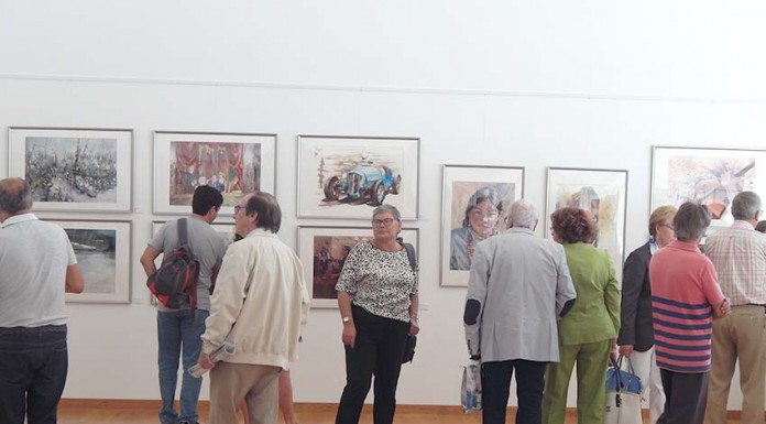 Aguarelas de todo o mundo em exposição no CCC Gazeta das Caldas