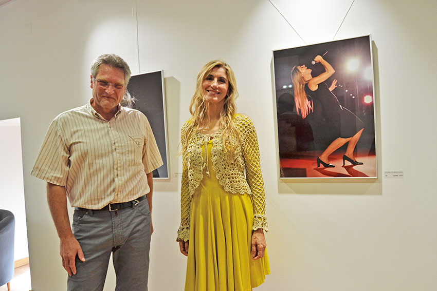 A cantora Mila Ferreira vista pela objectiva de Uli Schmidt