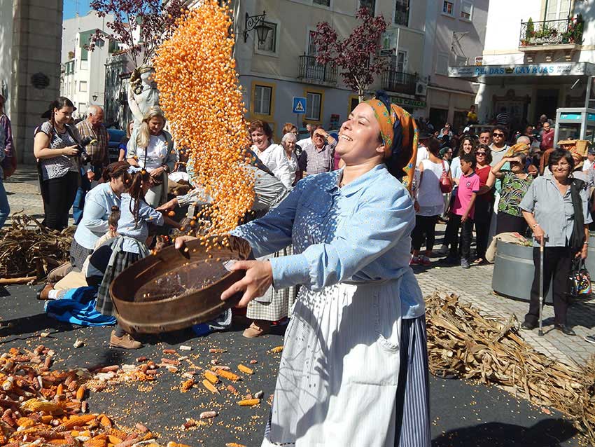 No dia 5 de Outubro a aldeia veio à cidade com duas iniciativas concorrentes