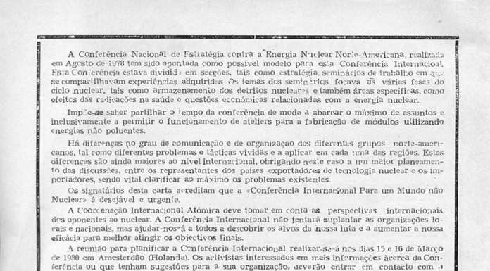 Prémio Nobel da Paz para organização anti-nuclear
