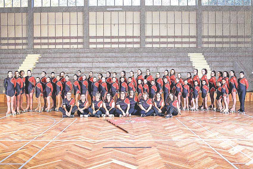 Casa do Benfica das Caldas conta com  60 atletas na secção de Patinagem Artística