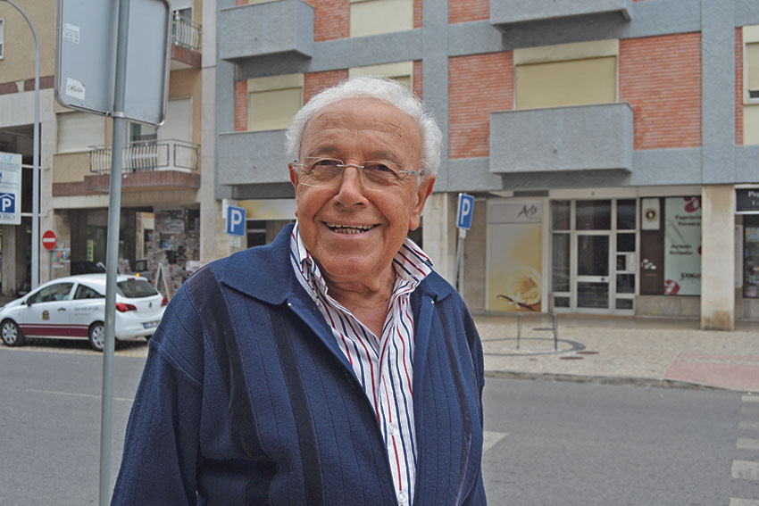 Carlos Figueiredo, aposentado da Justiça (Caldas da Rainha) | Natacha Narciso