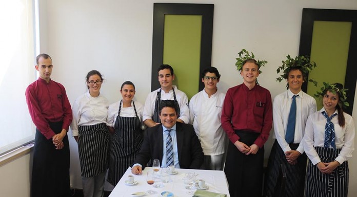 Cozinha molecular com sabores gregos no Raízes Gazeta das Caldas