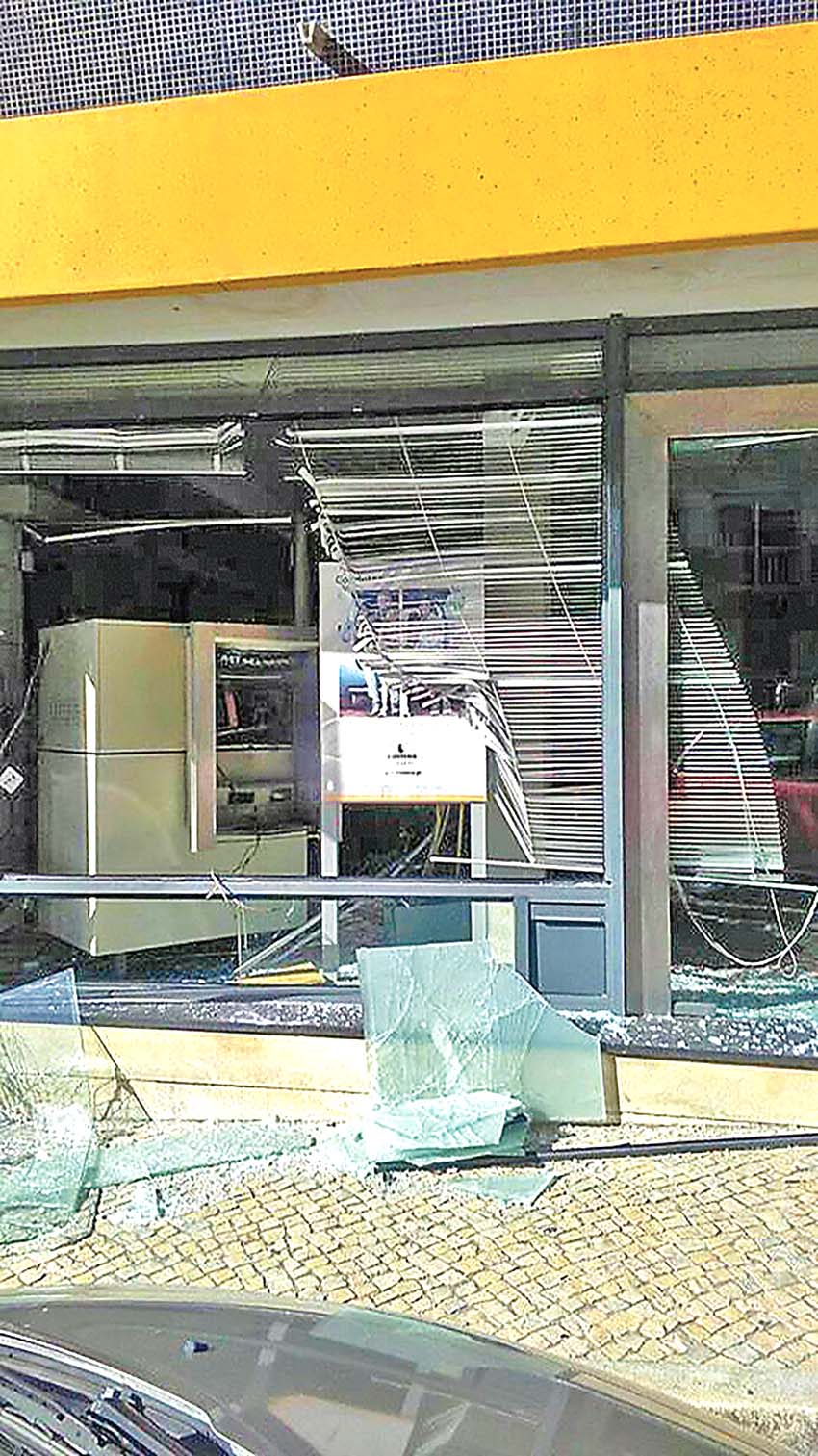Mais um assalto ao multibanco nas Caldas