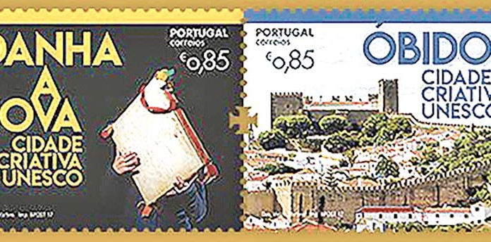 Óbidos é selo dos correios Gazeta das Caldas