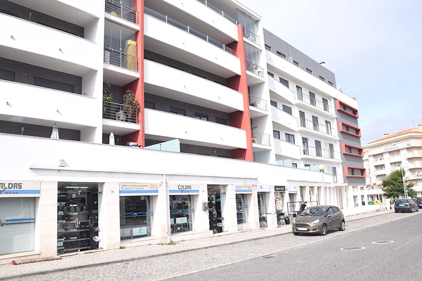 O comércio no centro da cidade parece revigorado