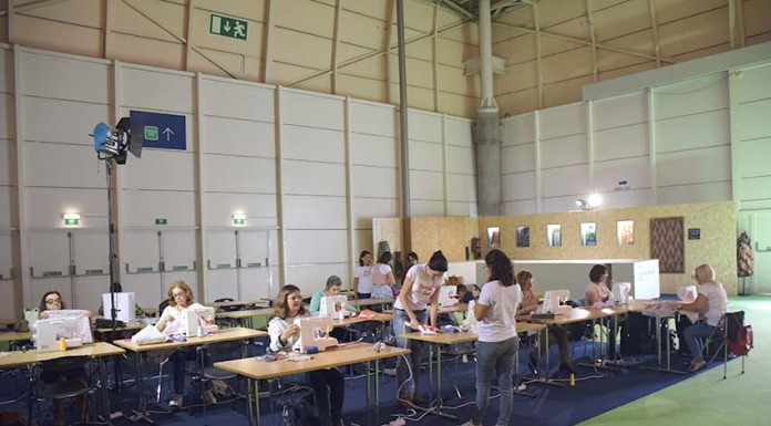 Casa Felizardo na Intercasa com exposição de máquinas de costura Gazeta das Caldas