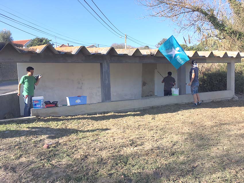 Bloquistas recuperaram antigo lavadouro do Nadadouro