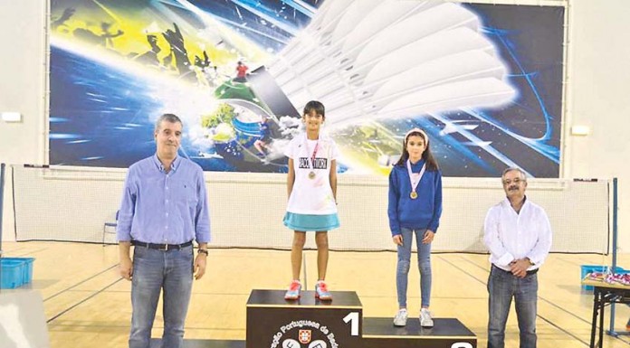 Mafalda Vargas no pódio da 2º Jornada Nacional de Não Seniores Gazeta das Caldas