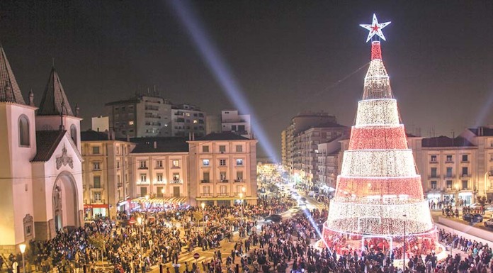 Árvore de Natal com espectáculo de luzes de meia em meia hora Gazeta das Caldas