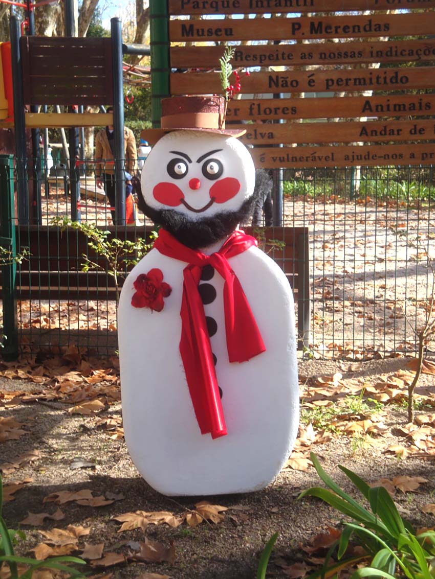 O Natal já chegou ao Parque e com bonecos de neve