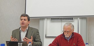 Deputado do PCP Bruno Dias veio às Caldas falar sobre a importância da valorização dos salários Bruno Dias