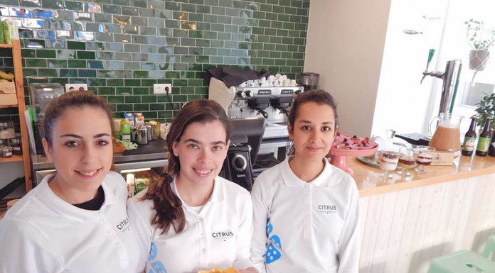 Citrus Coffee: refeições saudáveis com vista para a Praça da Fruta Citrus Coffee