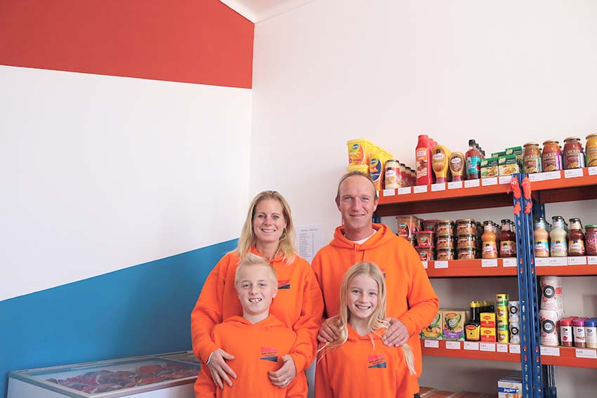 Um mini-mercado holandês no Campo