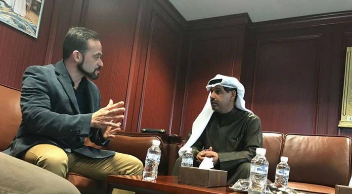 Bruno Rebelo Diretor Mundial para o projeto Olímpico do Sport kempo, visitou o Kuwait Gazeta das Caldas