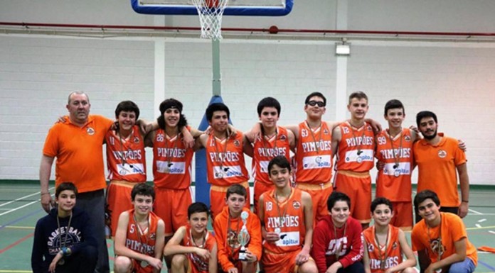 Sub14 masculinos conquistaram o título de campeão distrital! Gazeta das Caldas
