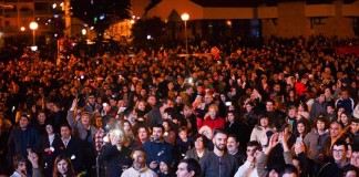 Passagem de ano no Largo da Universidade atraiu milhares de pessoas Gazeta das Caldas