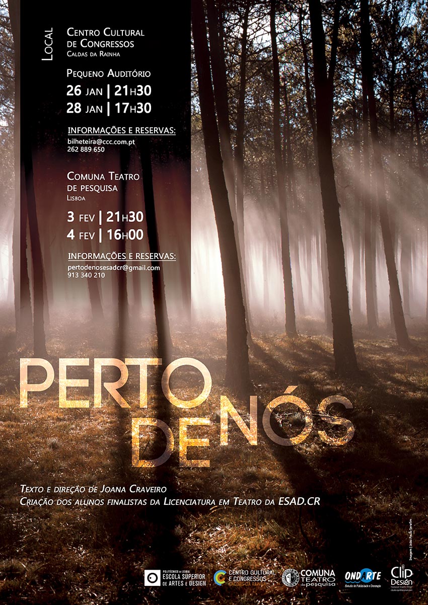 Finalistas da ESAD apresentam peça no CCC e em Lisboa