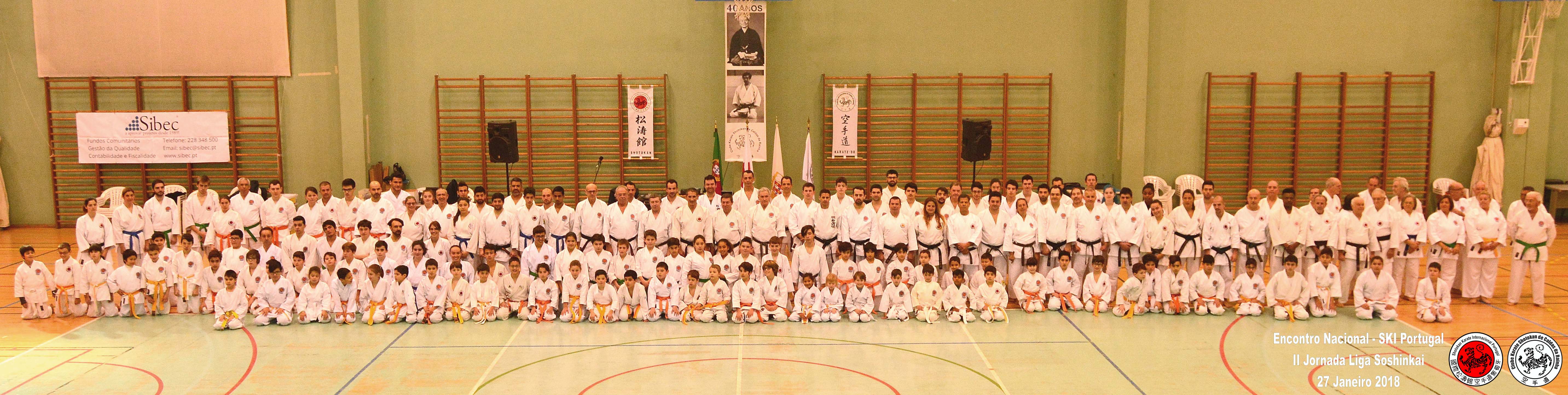 Encontro Nacional Shotokan Karate Internacional Portugal e II Jornada da Liga Soshinkai