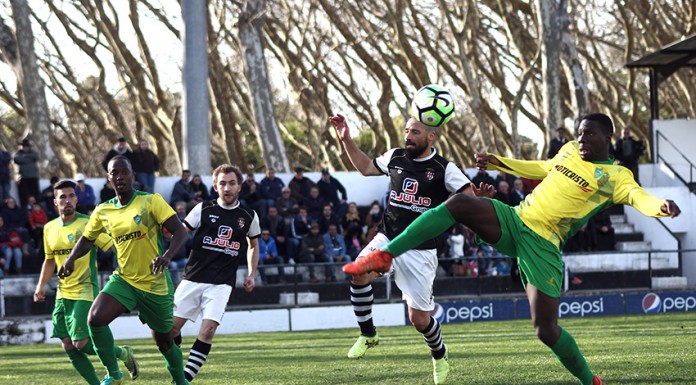 Alma alvinegra recupera desvantagem de dois golos Gazeta das Caldas