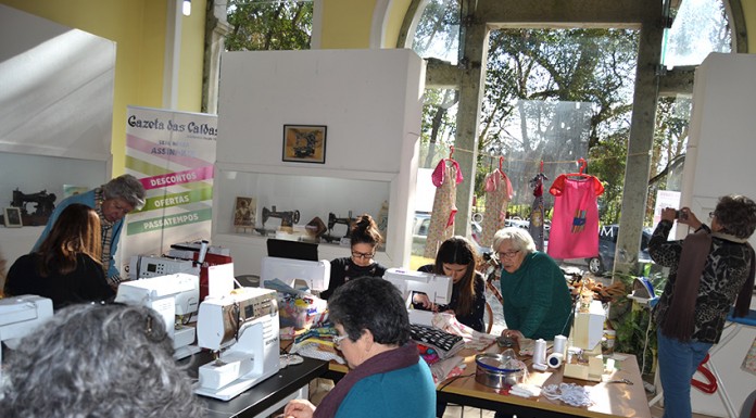Museu do Ciclismo acolheu atelier de costura solidário Gazeta das Caldas - Costura