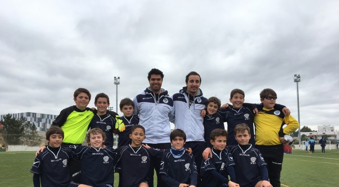 Um belo jogo de futebol