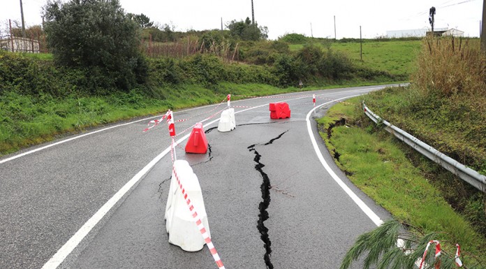 Piso da EN360 abateu perto do Carvalhal Benfeito Gazeta das Caldas - EN 360